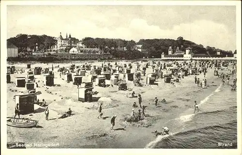 Heringsdorf Ostseebad Usedom Strandleben Kat. Heringsdorf