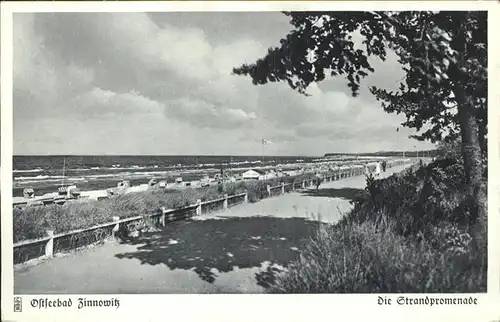 Zinnowitz Ostseebad Usedom Strandpromenade Kat. Zinnowitz