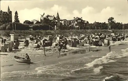 Zinnowitz Ostseebad Usedom Strandleben Kat. Zinnowitz