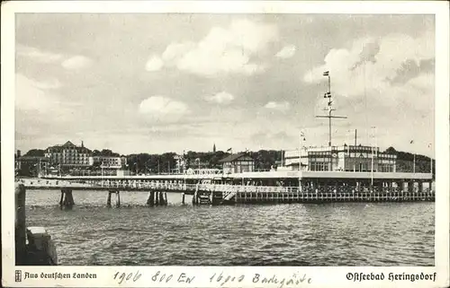 Heringsdorf Ostseebad Usedom Landungsbruecke Kat. Heringsdorf