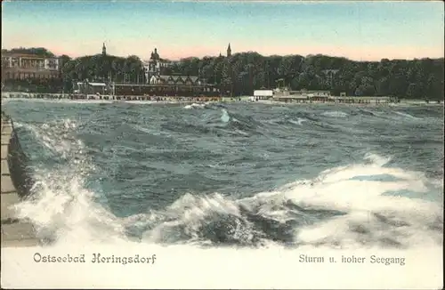 Heringsdorf Ostseebad Usedom Strand  Kat. Heringsdorf