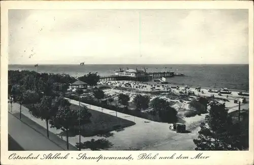 Ahlbeck Ostseebad Insel Usedom Strandpromenade Kat. Heringsdorf Insel Usedom