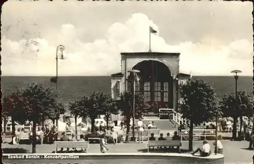 Bansin Ostseebad Konzertpavillon Kat. Heringsdorf