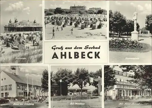 Ahlbeck Ostseebad Insel Usedom  Kat. Heringsdorf Insel Usedom