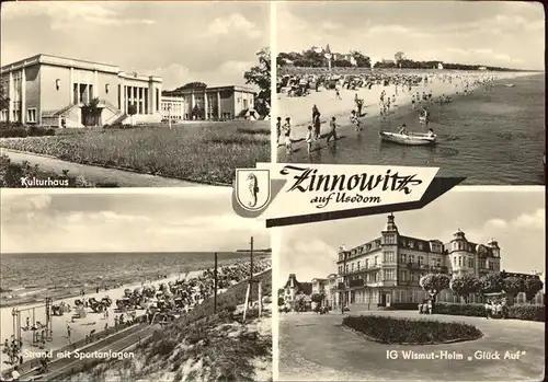 Zinnowitz Ostseebad Usedom  Kat. Zinnowitz