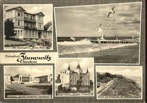 Zinnowitz Ostseebad Usedom  Kat. Zinnowitz