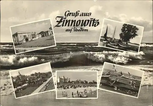dd19606 Zinnowitz Ostseebad Usedom  Kategorie. Zinnowitz Alte Ansichtskarten