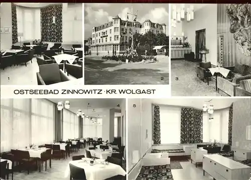 dd19608 Zinnowitz Ostseebad Usedom Ferienheim IG "Glueck auf" Kategorie. Zinnowitz Alte Ansichtskarten