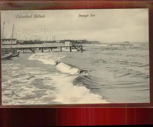 Ahlbeck Ostseebad Insel Usedom Seebruecke Kat. Heringsdorf Insel Usedom