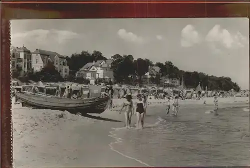 Bansin Ostseebad Strandleben Kat. Heringsdorf