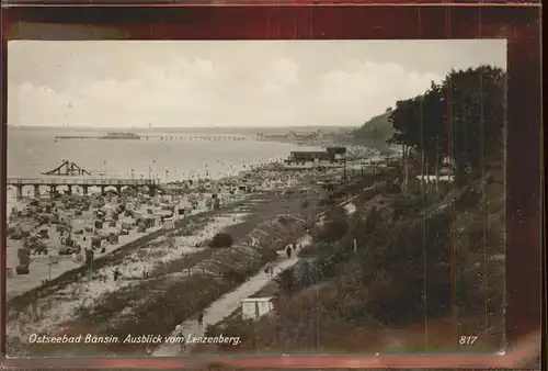 Bansin Ostseebad Strand Kat. Heringsdorf