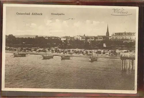 Ahlbeck Ostseebad Insel Usedom  Kat. Heringsdorf Insel Usedom