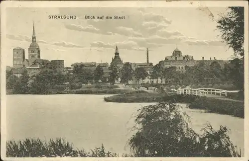Stralsund Mecklenburg Vorpommern Stadt Kat. Stralsund