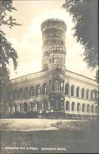 Binz Ruegen Jagdschloss Granitz Kat. Binz