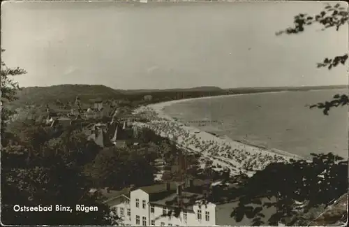 Binz Ruegen Ostseebad Strand Kat. Binz