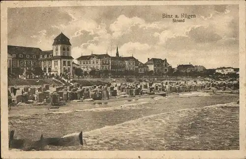 Binz Ruegen Strand Kat. Binz