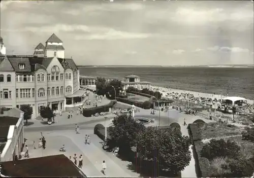 Binz Ruegen Promenade Strand Kat. Binz