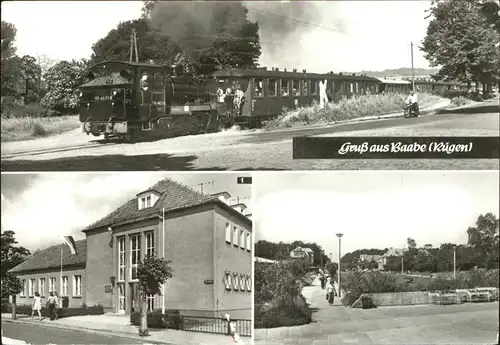 Baabe Ostseebad Ruegen Eisenbahn Reichsbahn Erholungsheim Ernst Karmieth Kat. Baabe