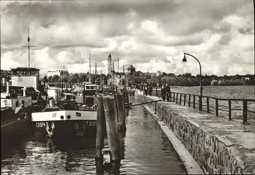 Stralsund Mecklenburg Vorpommern Hafen Kat. Stralsund