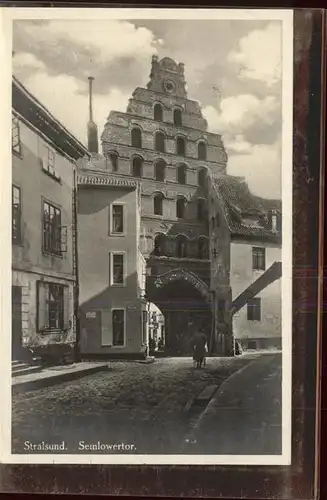 Stralsund Mecklenburg Vorpommern Semlowertor Kat. Stralsund