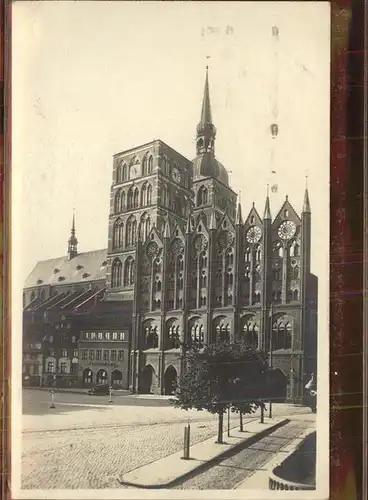 Stralsund Mecklenburg Vorpommern Rathaus Kat. Stralsund