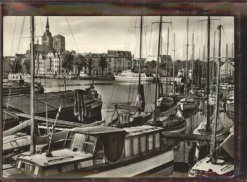 Stralsund Mecklenburg Vorpommern Hafen Kat. Stralsund