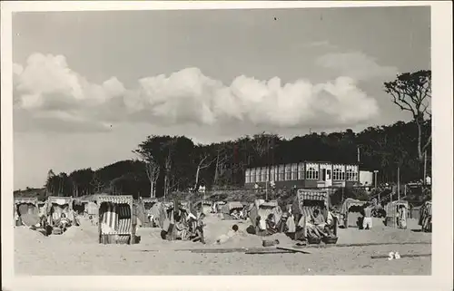 Graal-Mueritz Ostseebad Strandleben / Seeheilbad Graal-Mueritz /Bad Doberan LKR