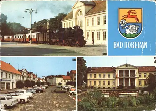 Bad Doberan Baederbahn Am Markt u.Moorbad Kat. Bad Doberan