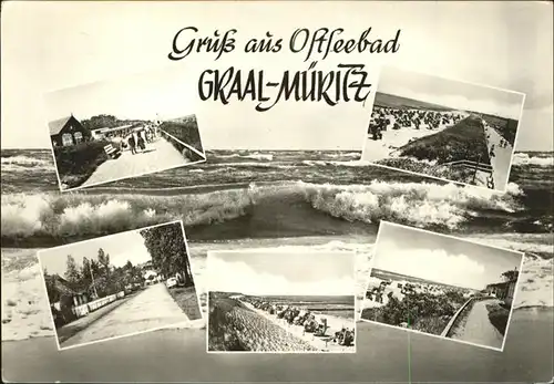 Graal-Mueritz Ostseebad Seeheilbad u.Strandleben / Seeheilbad Graal-Mueritz /Bad Doberan LKR