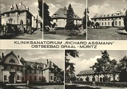 Graal-Mueritz Ostseebad Kliniksanatorium "Richard Assmann" / Seeheilbad Graal-Mueritz /Bad Doberan LKR