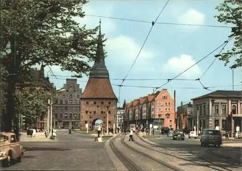 Rostock Mecklenburg Vorpommern Steintor Kat. Rostock