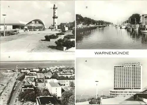 Warnemuende Ostseebad Am Alten Strom u.Hotel Neptun Kat. Rostock