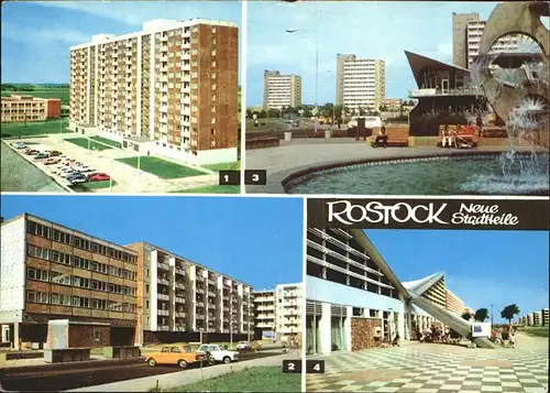 Rostock Mecklenburg Vorpommern Neue Stadtteile (EvershagenSuedstadt usw.) Kat. Rostock