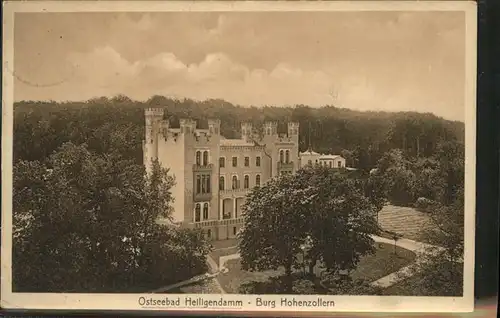 Heiligendamm Ostseebad Burg Hohenzollern Kat. Bad Doberan