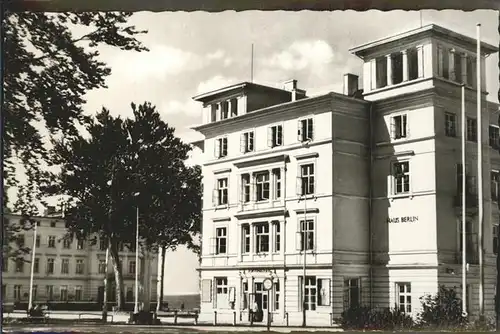 Heiligendamm Ostseebad Haus Berlin Kat. Bad Doberan