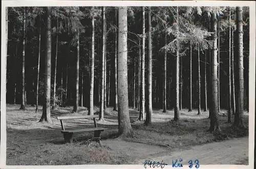 Kuehlungsborn Ostseebad Waldgebiet Kat. Kuehlungsborn