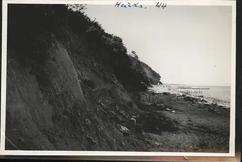 Kuehlungsborn Ostseebad Waldgebiet mit Uferstrand Kat. Kuehlungsborn