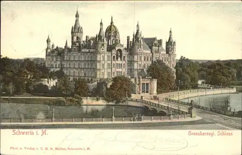 Schwerin Grossherzogl. Schloss Kat. Schwerin