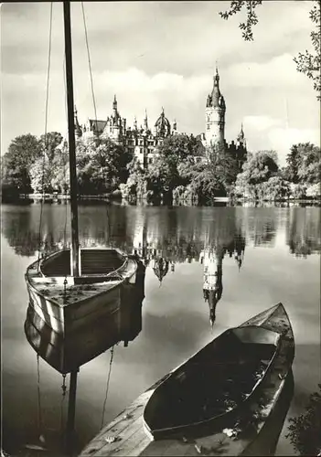 Schwerin Schloss Padagogische Schule Kat. Schwerin