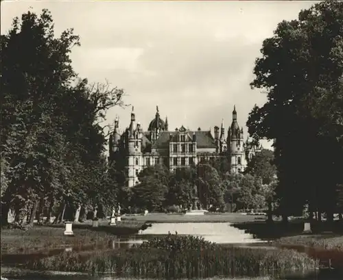 Schwerin Kreuzkanal Schloss Kat. Schwerin