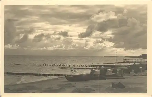 Kuehlungsborn Ostseebad Strand Kat. Kuehlungsborn