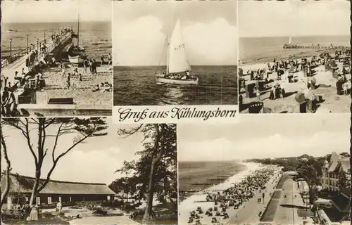 Kuehlungsborn Ostseebad Strand Kat. Kuehlungsborn