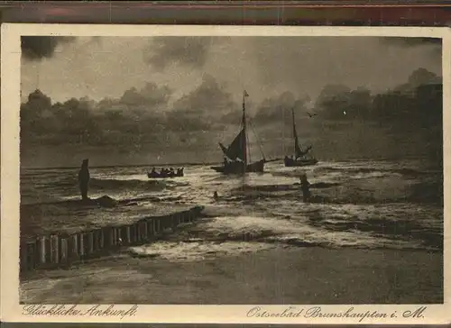 Brunshaupten Ostsee Segelboote Kat. Kuehlungsborn