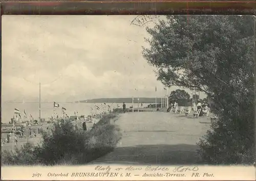 Brunshaupten Aussichts Terrasse Kat. Kuehlungsborn