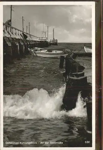 Kuehlungsborn Ostseebad An der Seebruecke Kat. Kuehlungsborn