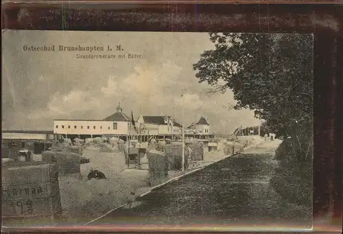 Brunshaupten Strandpromenade Baeder Kat. Kuehlungsborn