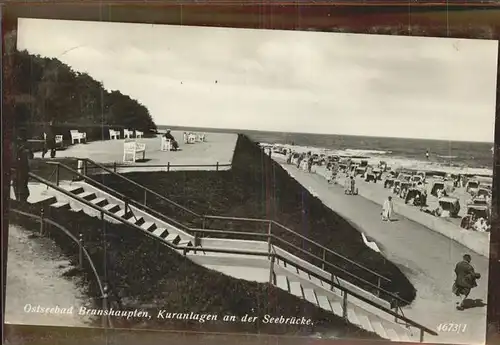 Brunshaupten Kuranlagen Seebruecke Kat. Kuehlungsborn