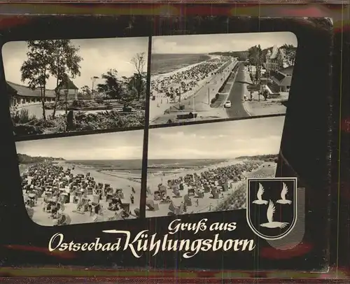 Kuehlungsborn Ostseebad Strand Kat. Kuehlungsborn