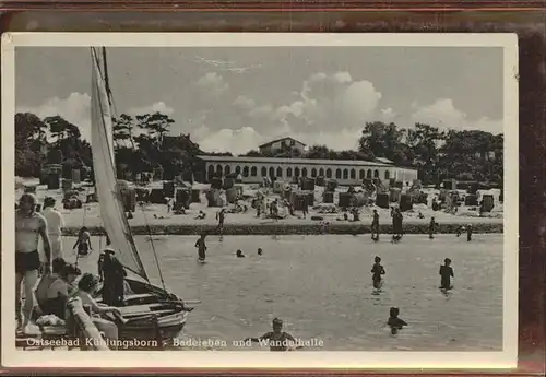 Kuehlungsborn Ostseebad Badeleben Wandelhalle Kat. Kuehlungsborn