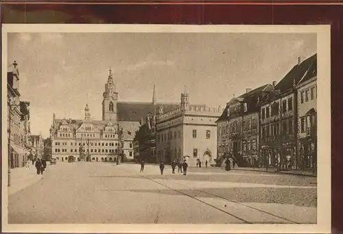 Zerbst Markt Platz Kat. Zerbst